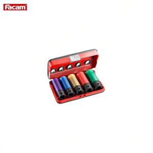 Jeu de douilles à chocs renforcées Facom 1/2'' comprenant 5 pièces. - Product Image 2