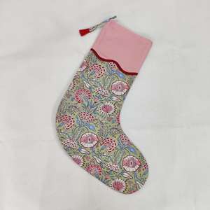 Venta al por mayor hecho a mano Vintage algodón media lujo indio Santa Claus forma Navidad calcetín, venta al por mayor medias indias comprar - Product Image 4