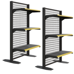 Ganchos de Exhibición de Hierro Resistentes Personalizados, Exhibidores de Supermercado al por Mayor, Estanterías de Góndola con Ganchos - Product Image 1