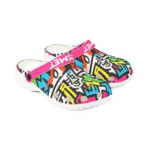 Zoccoli e Ciabatte in Schiuma Kismet con Design Graffiti, Scarpe Comode con Stile Graffiti alla Moda - Product Image 2