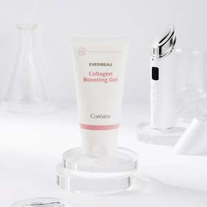 Gel Estimulante de Colágeno Koreana Everview de 30 ml para Uso Doméstico, Gel Antiarrugas para el Contorno de Ojos que Reduce los Poros, con Ácido Salicílico y Camelia - Product Image 1
