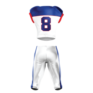 Maillot de football américain personnalisé en gros respirant uniformes grande taille à manches courtes pour les équipes - Product Image 2