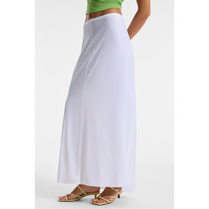 ETHIQUET ELANOVA Jupe longue pour femme à taille élastiquée et surpiqûres devant et derrière - Product Image 2