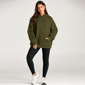 2025 High Quality Sweatshirt Dress Printed Hoodies Customizable Sweatshirts for <b>Women</b> Female 3d Embossed Sweatshirt OEM - Product Image 2