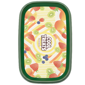 Divan Ambalaj D1000 Contenant rectangulaire pour crème glacée en PP de 20 oz, qualité alimentaire, emballage imprimé IML - Product Image 3