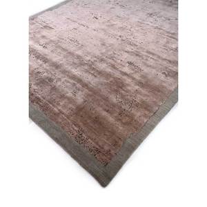 พรมขนสัตว์ผสมไหมไผ่ถักมือสีน้ำตาลเบจ ลาย Chaos Theory สำหรับวัยรุ่น ลายแบบนามธรรม เหมาะสำหรับห้องนั่งเล่นและทางเดิน รุ่น Esk-326 - Product Image 2