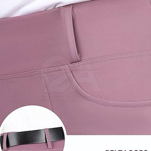 Pantalon d'équitation pour femme 2026, haute élasticité, taille haute, personnalisé, OEM, tailles adultes, Jodhpur et Breeches - Product Image 5