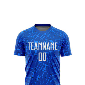 Ensemble de maillots de football FC bleu 23 24 25 maillots de football pour hommes maillots de football uniformes de football personnalisés maillots de football de club OEM/ODM France - Product Image 4