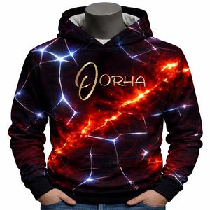 Sweat-shirts surdimensionnés pour hommes de qualité supérieure, très vendus, en tissu polaire 100%, coupe-vent, avec logo imprimé sur le devant, style streetwear - Product Image 1