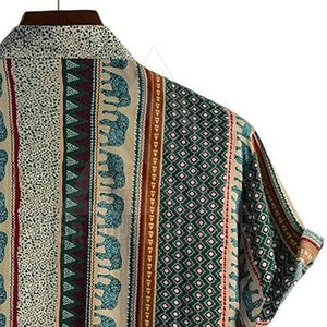 เสื้อไทยผู้ชาย Grapple Master สีพื้น ผ้าฝ้ายน้ำหนักเบา ระบายอากาศได้ดี เสื้อผ้าศิลปะการต่อสู้ รับทำโลโก้ คุณภาพสูง รับผลิตแบบ OEM - Product Image 4