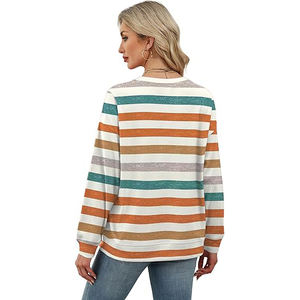 Pull décontracté surdimensionné en tricot doux, style streetwear décontracté, coupe moderne, confortable pour tous les jours, sweat-shirt pour femmes - Product Image 5