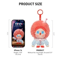 Popmart Original 100% Authentique Série Serious pour Pendentif en PVC et Peluche, Boîte Mystère de Poupée Unique sous Blister 10cm, Boîte Mystère Halloween