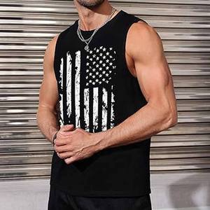 Débardeur en coton pour hommes 100% polyester débardeur d'été décontracté pour hommes disponible dans toutes les couleurs et tailles vente en gros - Product Image 4