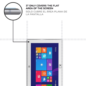 ฟิล์มกันรอยหน้าจอสำหรับแท็บเล็ตออนิกซ์ 101 วินเทล - Product Image 4