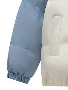 Chaqueta bomber de cuero personalizada directa de fábrica para hombre, transpirable e impermeable, estilo Hip Hop para invierno, precio al por mayor - Product Image 2