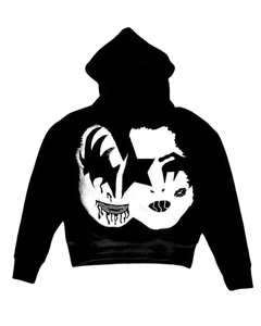 Streetwear Hip Hop personnalisé 100 coton sweat à capuche imprimé 3d lourd pull impression 3d puff sweats à capuche et sweat-shirts pour hommes - Product Image 1