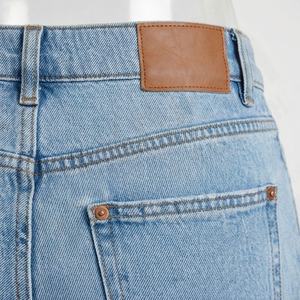 Wholesale Women Denim Stretchy Jean Pants Skinny Stock Apparel Washed <b>Down</b> Loose Baggy <b>Trousers</b> High Quality Stylish Streetwear - Product Image 5