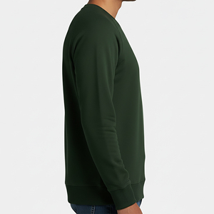 เสื้อฮู้ดผู้ชายผ้าฟลีซโอเวอร์ไซส์ 100% ผ้าฝ้าย สีพื้น ปักลายตามสั่ง ขายดีประจำฤดูหนาว เป็นมิตรต่อสิ่งแวดล้อม สไตล์ฮิป - Product Image 5