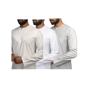 Sudadera con capucha XS étnica informal de Grado Superior Super calidad de exportación multicolor personalizado Jubba musulmán tradicional para niño - Product Image 1