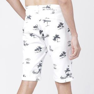 Maillots de bain de plage de marque privée Short en jean respirant Fabricant pakistanais Logo personnalisé Short en maille vieilli - Product Image 3