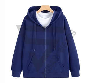 เสื้อฮู้ดแขนยาวผู้หญิงแบบลำลอง พิมพ์ลาย/สีพื้น ผ้าถัก มีกระเป๋าหน้า ซิป 100% ผ้าฝ้าย ปี 2026 - Product Image 4