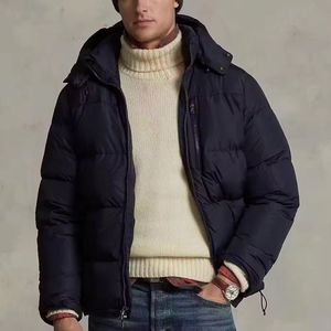 OEM personalizado a prueba de viento transpirable de secado rápido logotipo frontal de los hombres chaqueta acolchada de invierno con cuello vuelto ligero - Product Image 4