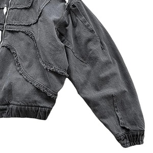 Sweat à capuche cagoule personnalisé de haute qualité, sweat à capuche lavé aux épaules tombantes, streetwear thermique uni pour hommes - Product Image 4