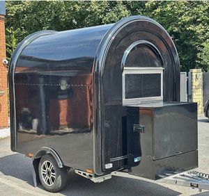 NUEVO Remolque Móvil de Alimentos de Aluminio 8.5x16 para Pizza con Asador Interior, Fregadero de 3 Compartimentos, Estación para Dulces y Papas Fritas, Garantía de 3 Años, Resistente a la Corrosión - Product Image 4