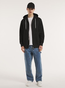 Sudadera Ligera con Cremallera para Hombre, 100% Algodón, Invierno, Impresión Digital Personalizable, Estilo Urbano Ecológico para Uso Diario - Product Image 4