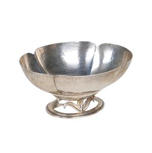elegant Design Metal <b>Bowl</b> Handmade Hammered Texture Design <b>With</b> Round Shape Base Serving For Salad & Fruit <b>Bowl</b> - Product Image 2