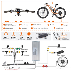 Bafang g062 1000W 48V phía sau trung tâm động cơ <span class=keywords><strong>Kit</strong></span> 175mm cũ cho 20 "26" inch chất béo xe đạp đĩa phanh với dz40 <span class=keywords><strong>Mini</strong></span> hiển thị EU kho - Product Image 4