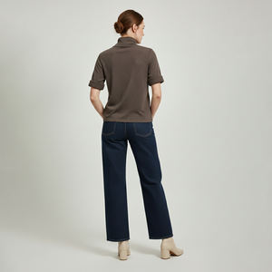 Camiseta Cómoda de Invierno de Manga Larga con Cuello Alto, de Nailon, Elastano y Viscosa - Product Image 2