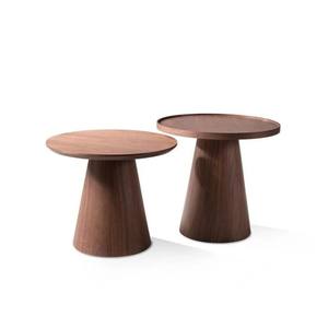 Set of 2 Nesting Mango Wood <b>Living</b> <b>Room</b> Furniture Elegant <b>Side</b> <b>Tables</b> <b>for</b> Home Decor - Product Image 1