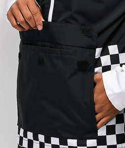 <b>Men's</b> Hooded Windproof <b>Jacket</b> Raglan Sleeve Printed Letter Pattern Oversized Streetwear Style Autumn Wear - Product Image 2