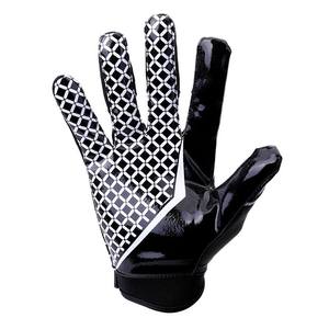 Gants de football américain en polyester respirant sur mesure par le fabricant, service OEM unisexe pour adultes - Product Image 1