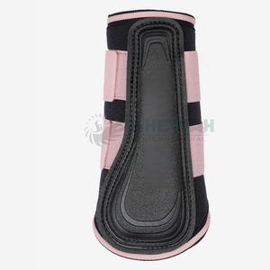 Fetlock รองเท้าขี่ป้องกันแบบกำหนดเองทำในปากีสถานรองเท้าขี่ม้าที่มีการเพิ่มการดูดซับแรงกระแทกและเส้นเอ็นเต็มรูปแบบ - Product Image 1