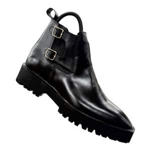 Men's Black Western Riding Cowboy <b>Boots</b> for Autumn/Winter/Summer - Product Image 1