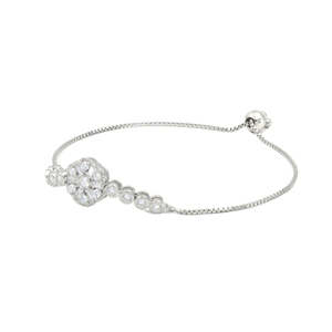 Pulsera Floral con Diamantes Zarkan, Estilo Elegante - Product Image 4