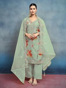 Ropa de novia elegante paquistaní Salwar Kameez de diseñador más vendida, producto exclusivo de alta demanda de calidad superior para mujer - Product Image 3