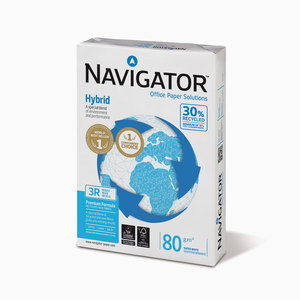 100% <b>Wood</b> Pulp Navigator A4 White Paper 500 Sheets 80gsm French Origin for Photocopy Machines Wholesale Supplier - Product Image 2