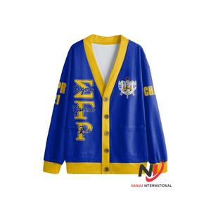 Maillot de football-Royal | 100% Polyester Sigma Gamma Rho Sports Jersey Logo de l'équipe brodé sur le devant, le dos et les épaules - Product Image 3