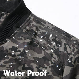 Venta al por mayor de fábrica de encargo del estilo de béisbol de Hip Hop hombres chaqueta de bombardero fabricante de ropa chaquetas de los hombres de bombardero de invierno - Product Image 6