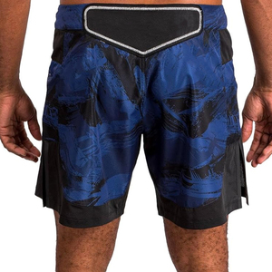 Los mejores pantalones cortos de boxeo MMA de seda personalizados, ropa de lucha de artes marciales elástica para Kick Boxing y Muay Thai, diseño de sublimación - Product Image 5