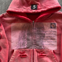 Survêtement d'hiver personnalisé en coton épais 100 % avec capuche, fermeture éclair, appliqué brodé, séchage rapide, respirant, unisexe