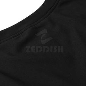 2025 nuevo diseño logotipo personalizado hombres camisas de compresión cómodo patrón sólido tejido de punto al por mayor - Product Image 5