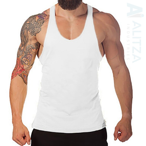 Classic <b>Striped</b> 100% Cotton Tanktop Timeless Fashion High Quality Fabric Comfortable Wear - Product Image 2
