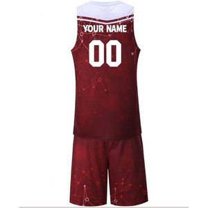 2023 nueva llegada uniforme de baloncesto de poliéster de entrenamiento profesional de alta calidad uniforme de baloncesto de diseño personalizado para hombres - Product Image 3