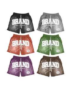 Pantalones cortos de calle Vintage Oversized Streetwear Shorts Distressed Washed Drawstring Acid Wash Patch Pantalones cortos de calle transpirables - Product Image 1