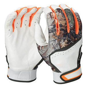 Recién llegado, proveedor de fábrica, diseño de sublimación de alta calidad, guantes de bateo de béisbol de cuero Cabretta, guantes deportivos con logotipo personalizado - Product Image 2