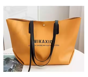 Bolsa de Mano de Cuero Genuino para Mujer, Duradera, al por Mayor, Gran Capacidad de Almacenamiento, Cierre de Cremallera, Bordado, Moda Primavera/Otoño para Uso Diario - Product Image 2